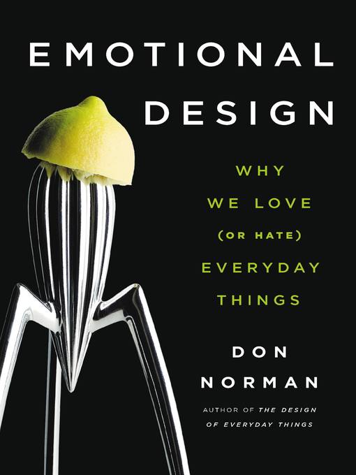 Title details for Emotional Design by Don Norman - Wait list
